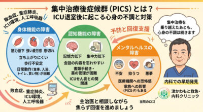 集中治療後症候群(PICS)とは?ICU退室後に起こる心身の不調と対策のアイキャッチ画像